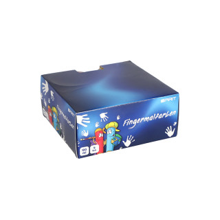 Boja za oslikavanje prstima 4 Boja, 100ml 