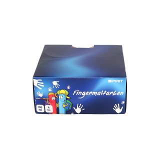 Boja za oslikavanje prstima 4 Boja, 100ml 