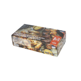 Disposable Nitrile gloves M 100/1 
