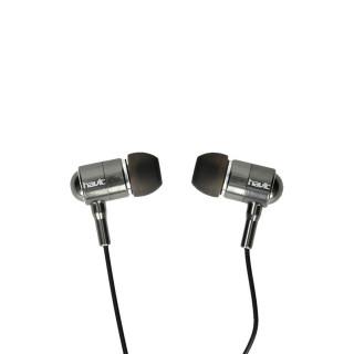 Mini slušalice, metalne, sa mikrofonom L670, sive 