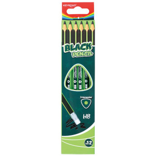 Wooden pencil with eraser 