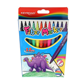 Fiber Marker ''Stars'', 12 colors