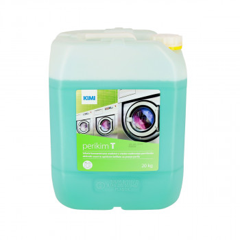 Liquid concentrated detergent for laundr washing and bleaching, Perikim T 20kg 