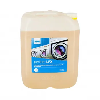Liquid concentrated alkaline laundry detergent for hard water Perikim LFX 25 