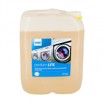 Liquid concentrated alkaline laundry detergent for hard water Perikim LFX 25 