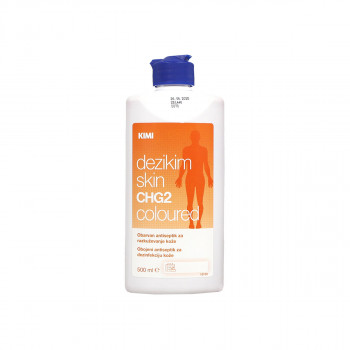 Obojeno antiseptičko sredstvo za dezinfekciju kože 