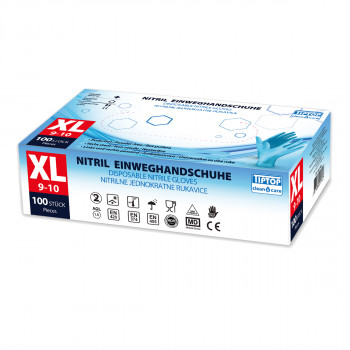 Nitrilne jednokratne rukavice XL 100/1 