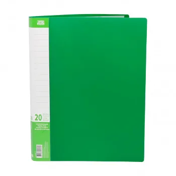 Display Book with 20 Pockets, PP A4+ 