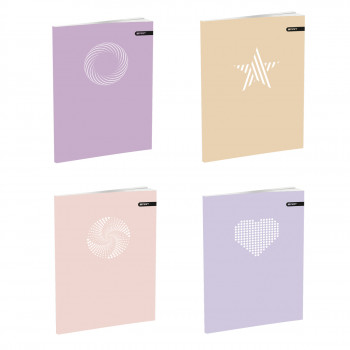 School Notebook A5 “Watercolors” Soft cover, Latain, 52 Sheets 