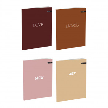 School Notebook A4 “Crosword II” Soft cover, Squared, 52 Sheets 