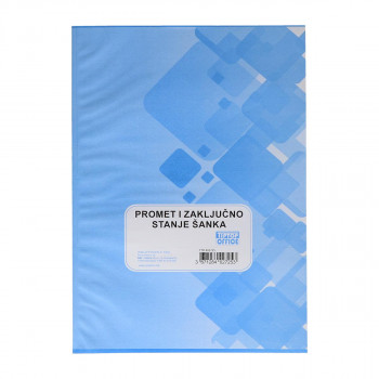 Promet i zaključno stanje šanka A4 ncr 