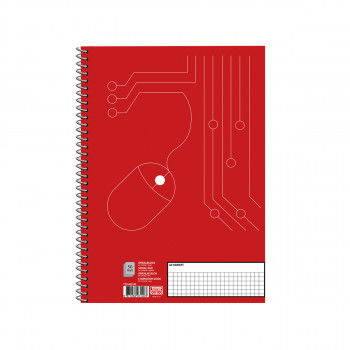 Spiralblöcke A4, Kariert 