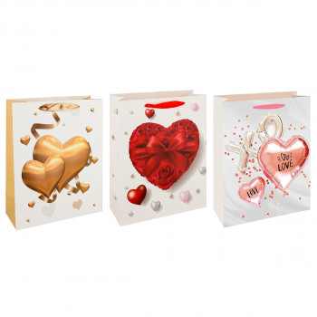 Gift bag ''Hearts'', M 