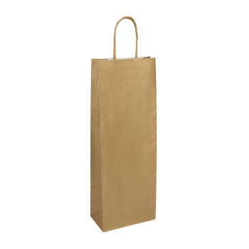 Craft paper bag ''Natron'', for bottle 