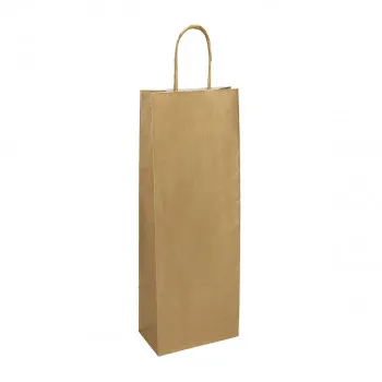 Craft paper bag ''Natron'', for bottle 
