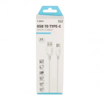 USB Kabal ''Type C'' 2.0A, 1m, Bijela 