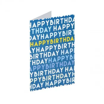 Greeting card ''Happy birthday'' 