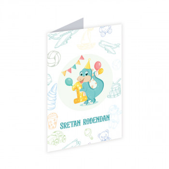 Greeting card ''Classic Birthday