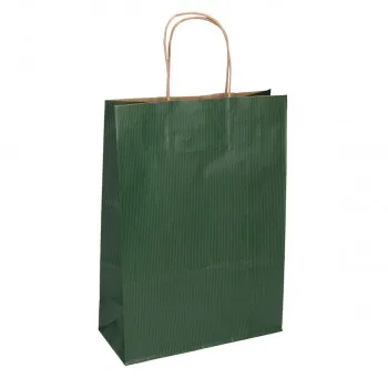 Poklon vrećica ''Natron'' XL, Tamno Zelena 
