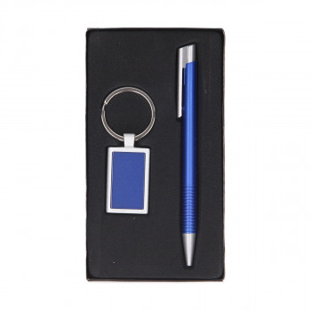 Ballpoint pen and keychain set ''Italy'' 