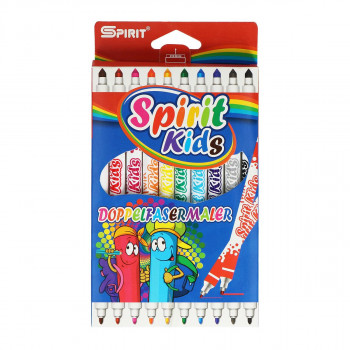 Fibre tip pens double 