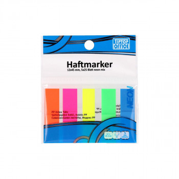 Index Haftmarker PP, 5x25 Blatt 