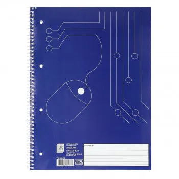 Spiral Notebook A4, Lines 