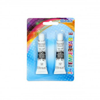 Tempera paint, 2pcs blistercard 