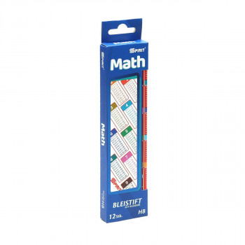 Bleistift Rund mit Radiergummi ''Math'', 1/1 