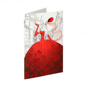 Greeting card 3D ''Casual 05'' 