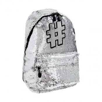 Backpack ''HASHTAG SILVER'' 