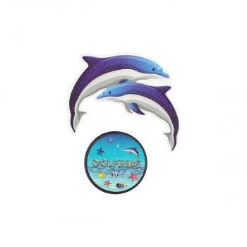 Sticker ''DOLPHINS'' Patch Me, 2/1 (Blister) 