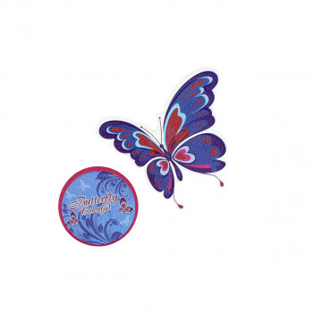 Stiker ''BUTTERFLY'', 2/1 