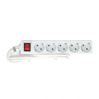 Exstension Cord 5-Socket, 5m 