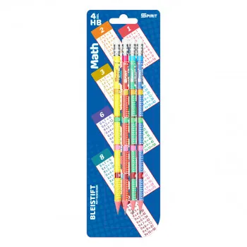 Wooden Pencil ''Mathematic'', 4/1 (Blister) 