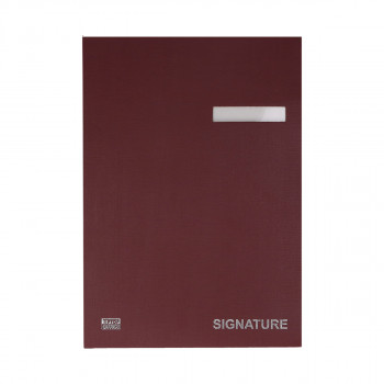 Signature Book Cardboard MS20, 240 x 322mm 