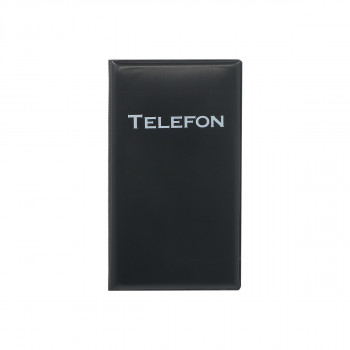 Telefonski adresar 11.5x19.5, Crni 