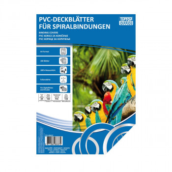 Deckblätter PVC A4, 150µm 