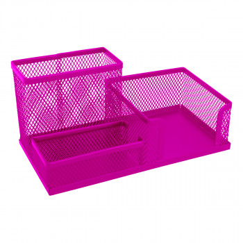 Desk Organiser Metal 3-Part Set, 205x103x98mm 