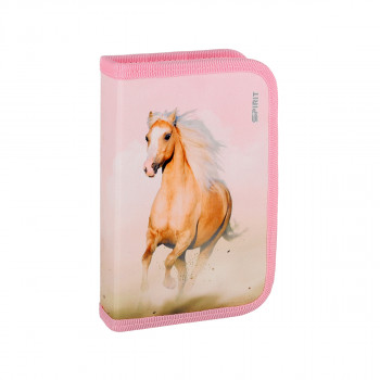 Pencil case ''WILD HORSE'', 1-Zipper 