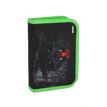 Pencil case ''WILD PANTHER'', 1-Zipper, 28-pcs 