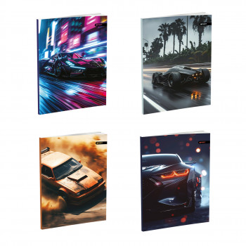 Sveska Premium A4 meki povez karo Old Cars 52 lista 