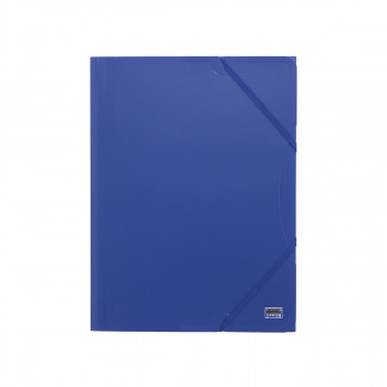 3-Flap File & Elastic Band, A4 PP 