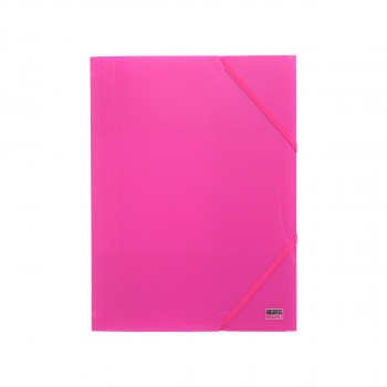 3-Flap File & Elastic Band, A4 PP 