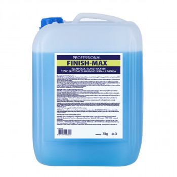 Cleaning liquid for diswasher drying  glasses and cups Finish-Max 25kg 