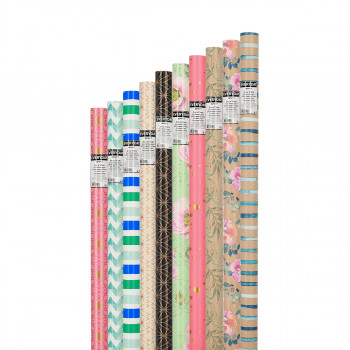 Gift paper ''EVERYDAY'' 50/1, Assorted colours 