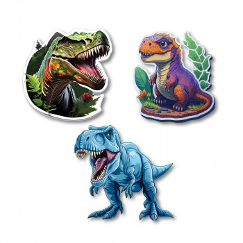 Aufkleber ''DINOS“ Patch Me, 3/1 (Blister) 