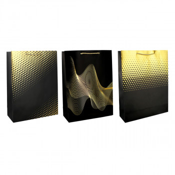 Geschenktagetaschen ''Gold'', XL 