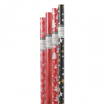 Gift paper ''New Year'' 50/1,  Assorted colours 