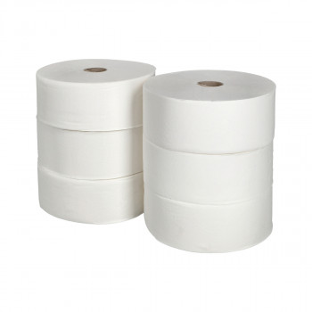 Centerfeed Toilettenpapier 6x350m, 2-lagig, 1590 Blatt , 100% Zellulose 